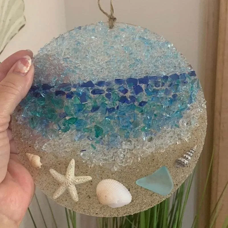 🌊Christmas Tree Beach Ornament