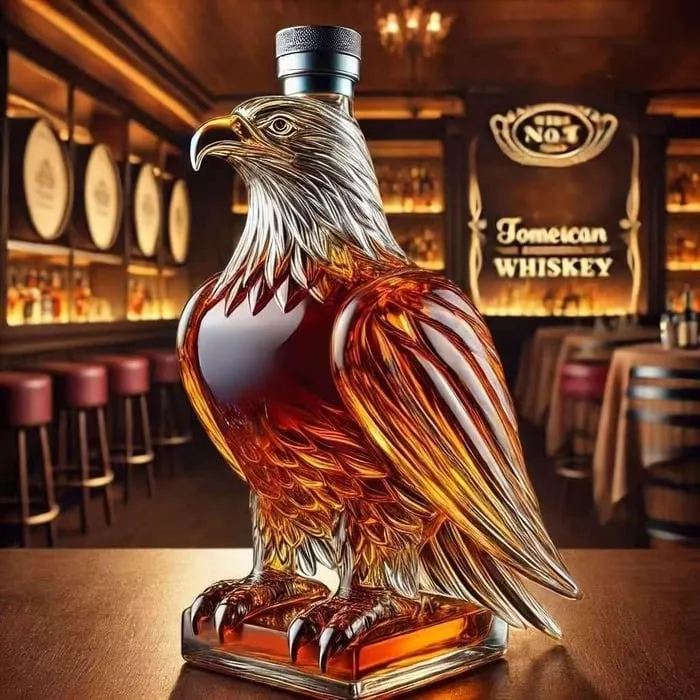 🦅Eagle Whiskey Bottle