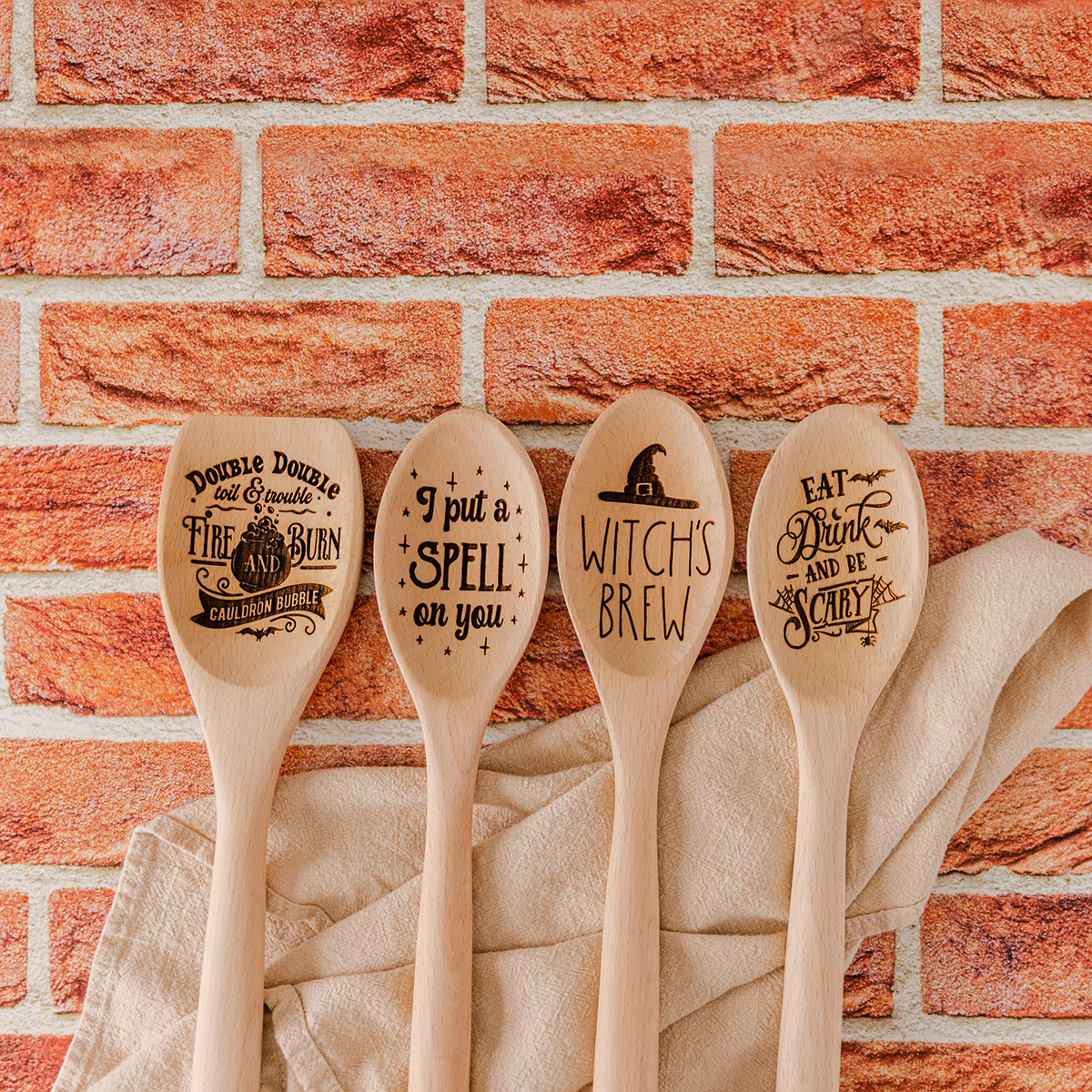 🧙‍♀️Witch's Brew Wood Spoon