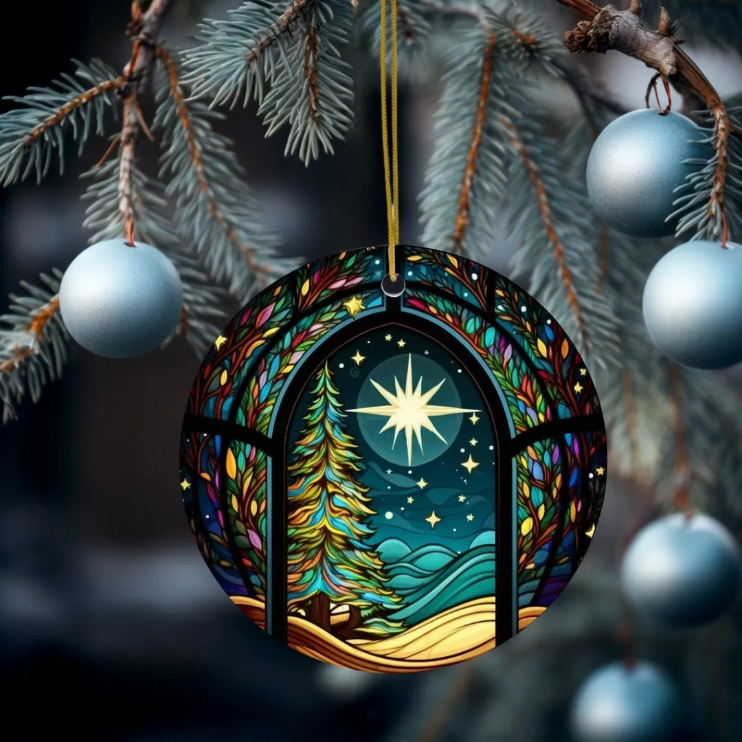 Northern Lights Tree Ornament