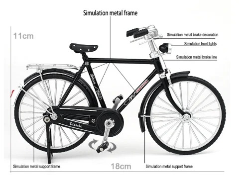 🔥HOT SALE 49% OFF🔥51 PCS DIY Retro Bicycle Model