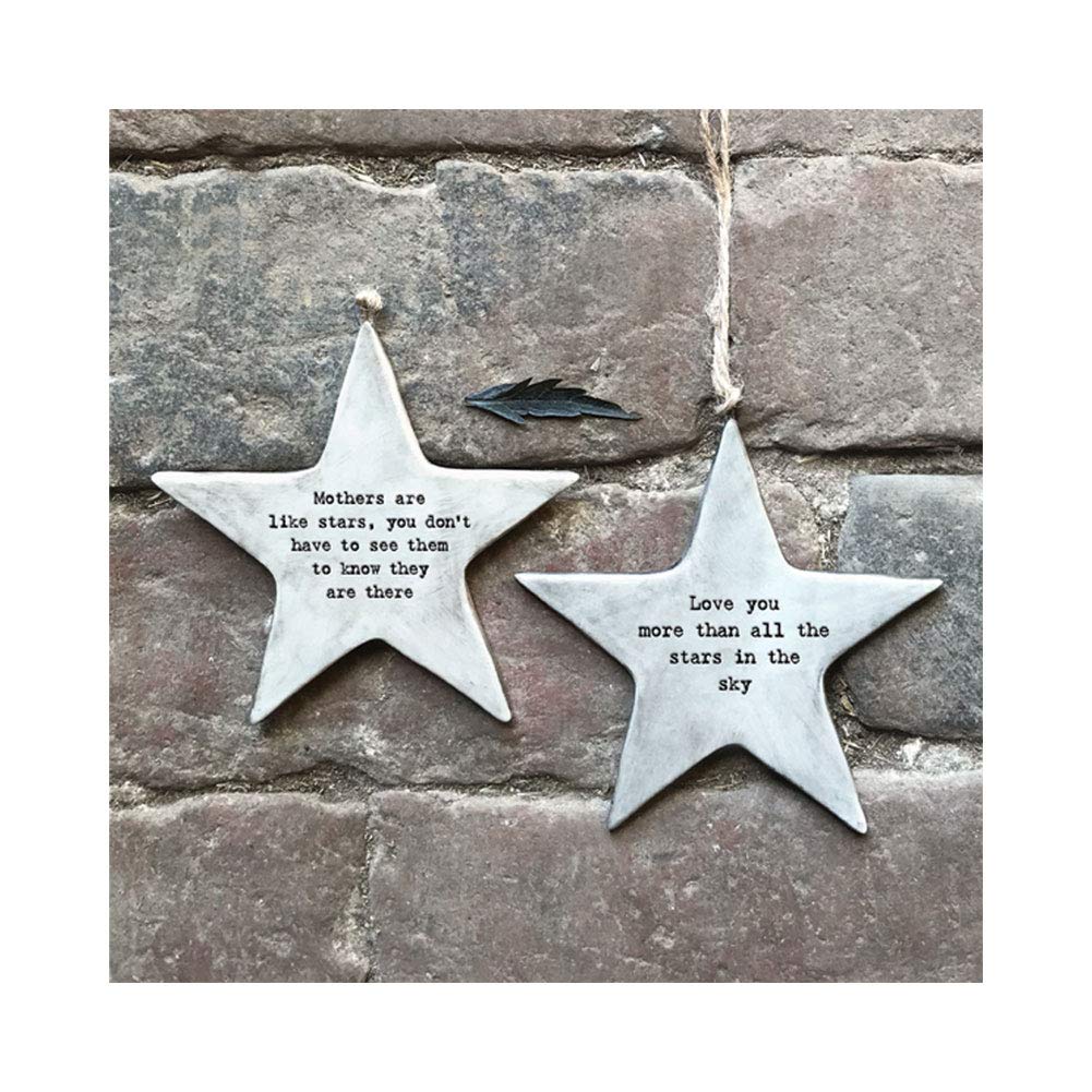 ⭐Emotional Support Rustic Hanging Star Ornament🎁