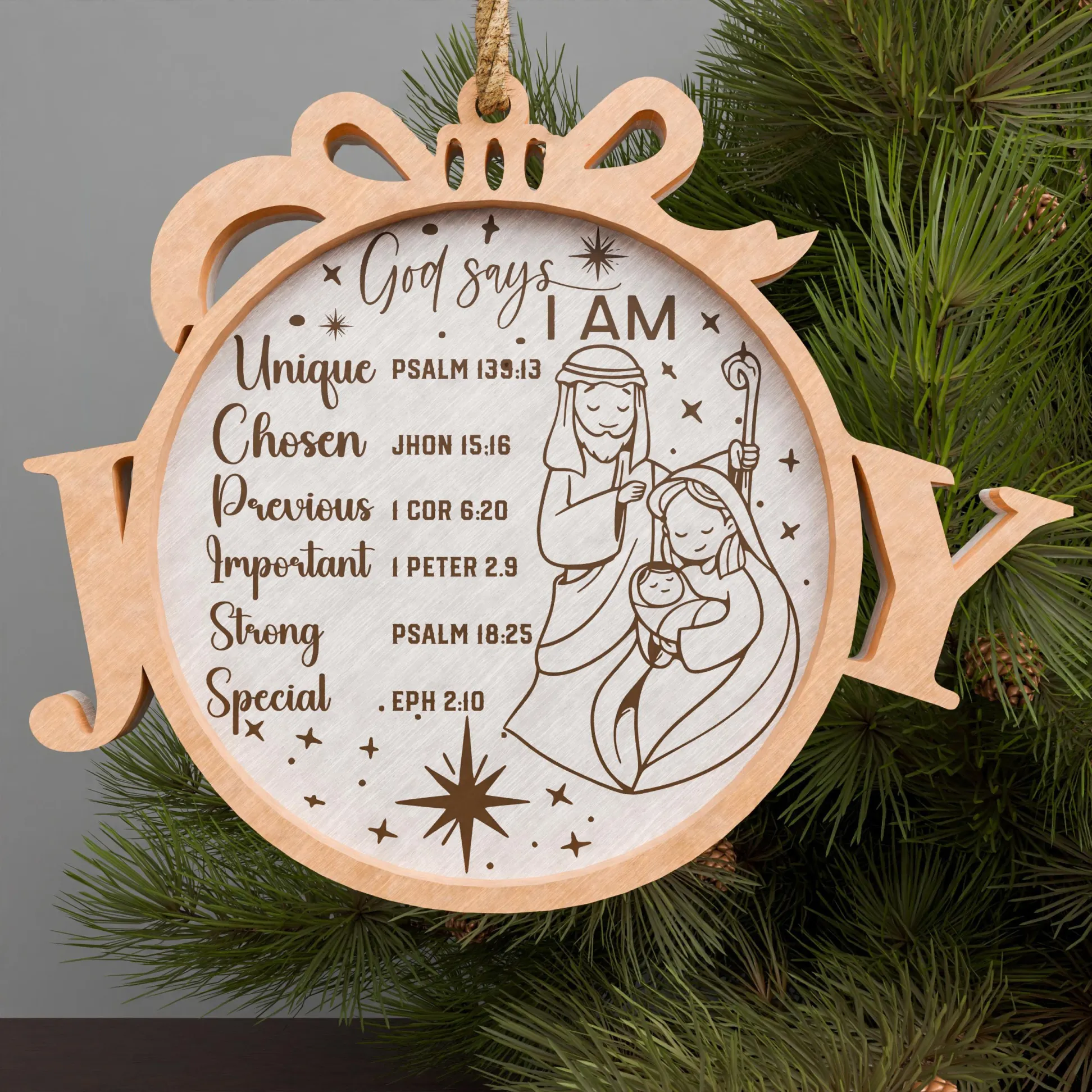 🎅Christmas Hot Sale -Christmas Christian Decorations✝️