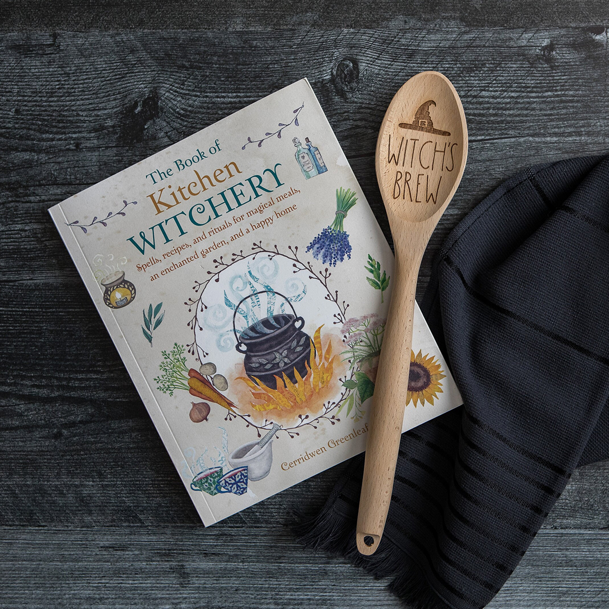 🧙‍♀️Witch's Brew Wood Spoon