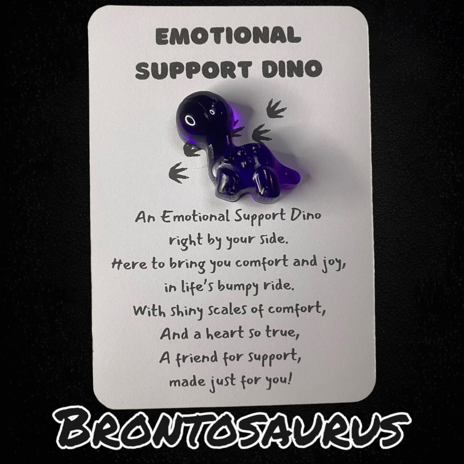 Emotional Support Pocke Dino