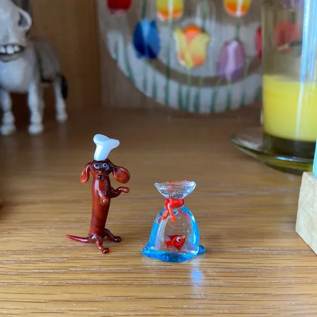 Funny Dachshund Statue