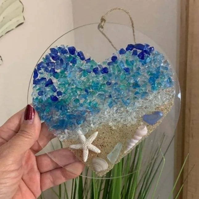 🌊Christmas Tree Beach Ornament