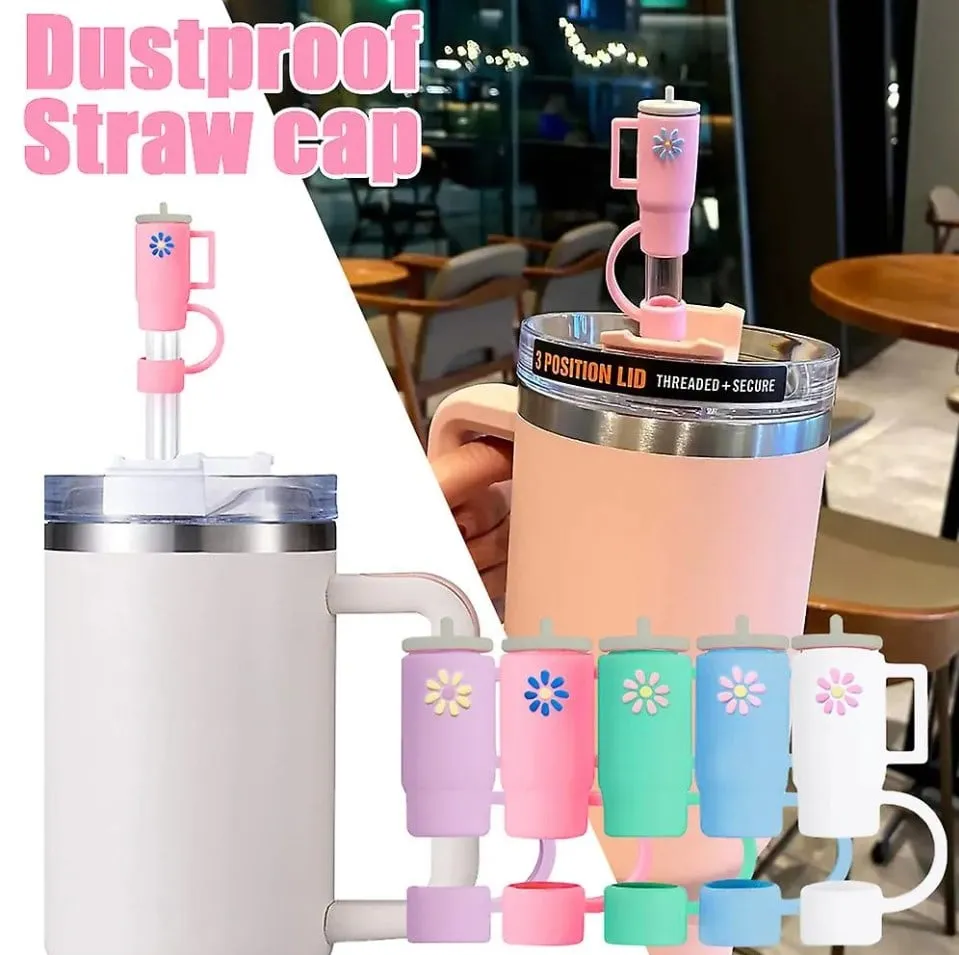 ✨Silicone Mini Cup Straw Covers Cap🥤