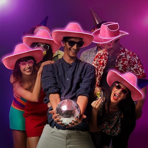 🤠Cowboy Wireless LED Party Hat😍