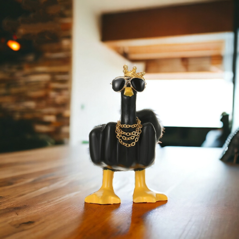 🤣Funny Middle Finger Duck🦆