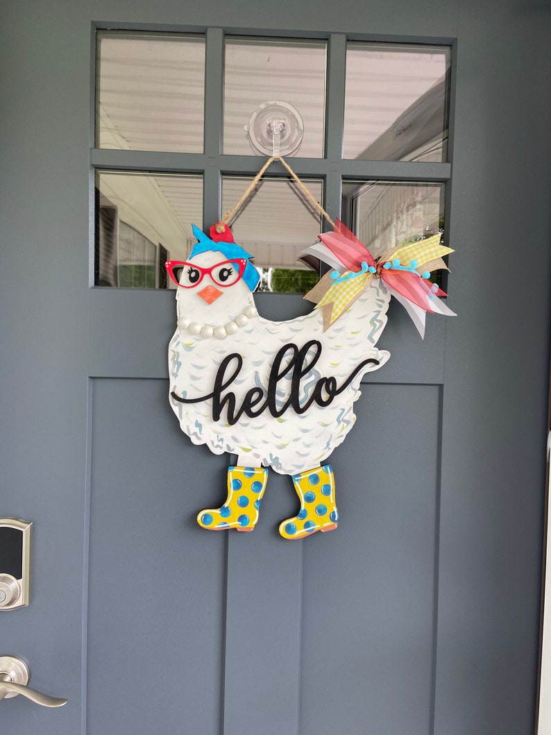 🐓Wooden Animal Hanging