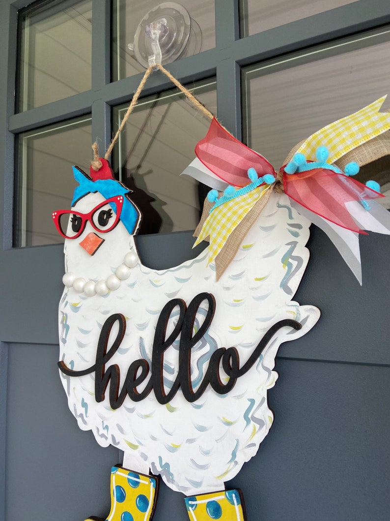 🐓Wooden Animal Hanging