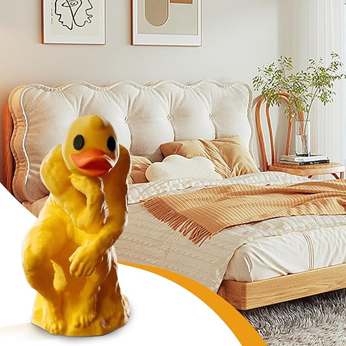 🦆Middle Finger Thinking Duck Ornament