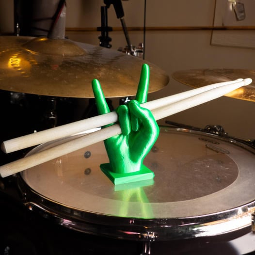 Drumstick Display Showstand "Rock Hand"