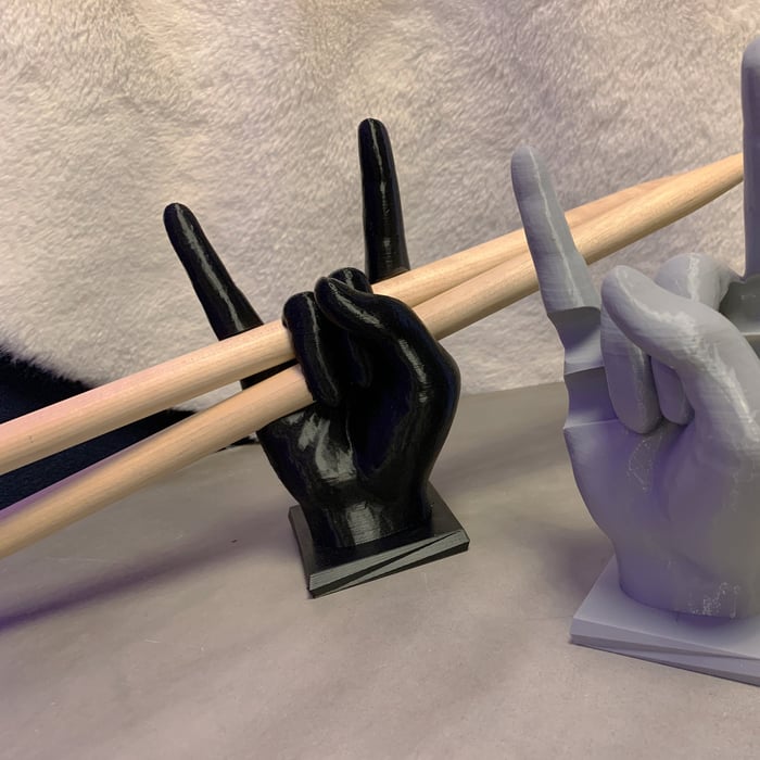 Drumstick Display Showstand "Rock Hand"