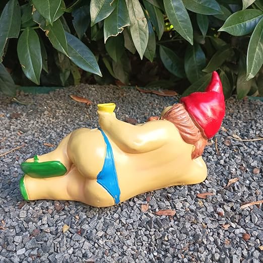 ✨Hot Sale 50% Off-Naughty Garden Gnome Funny Statue