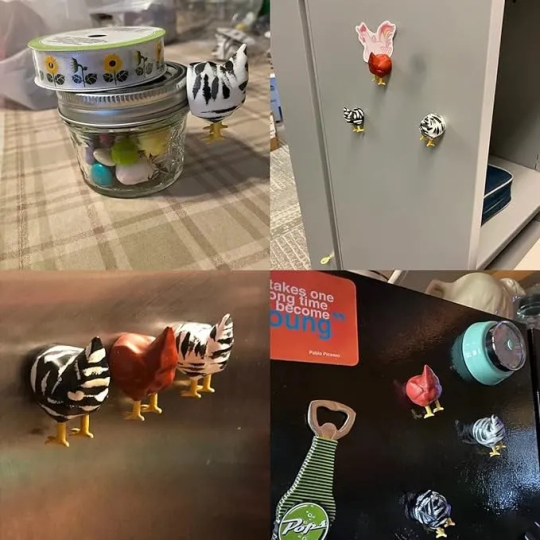 🔥Buy 3 Get 1 Free 😂Chicken Butt Magnets🐓