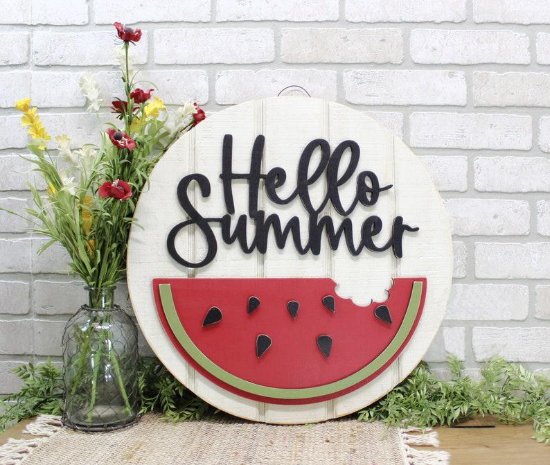 🏡Hello Summer Door Hanger