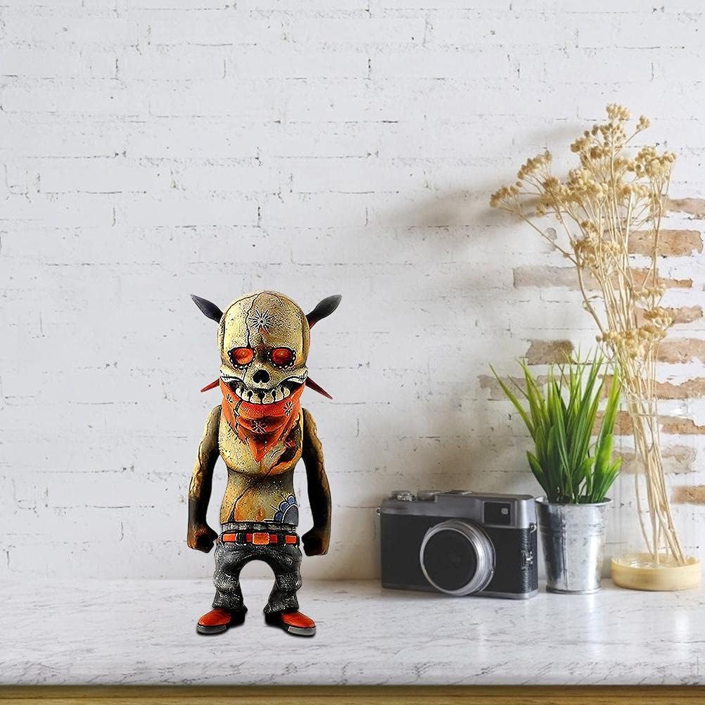 ☠️Creative Halloween Hip Hop Art Skull Resin Crafts