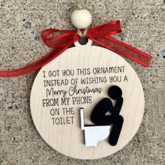 😂FUNNY FRIENDS ORNAMENT GIFT🎁