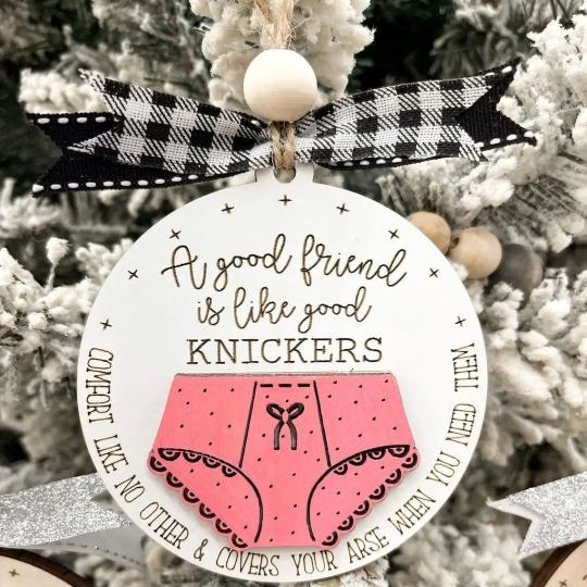 😂FUNNY FRIENDS ORNAMENT GIFT🎁