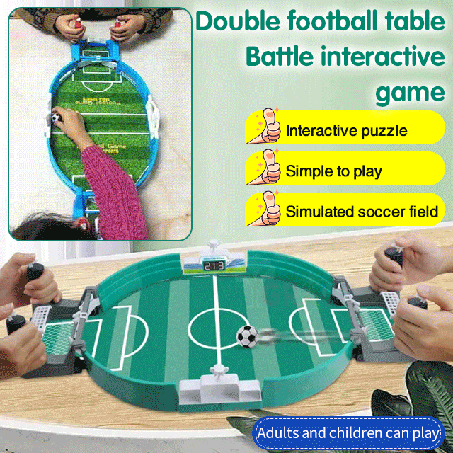 ⚽Soccer table two-player interactive game toys