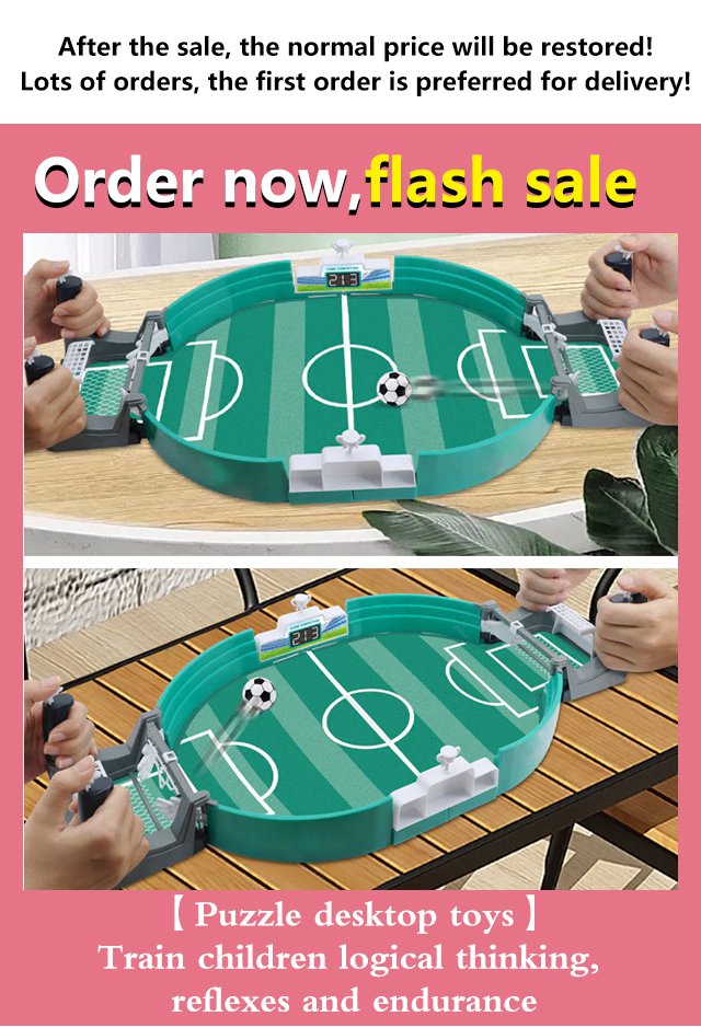 ⚽Soccer table two-player interactive game toys