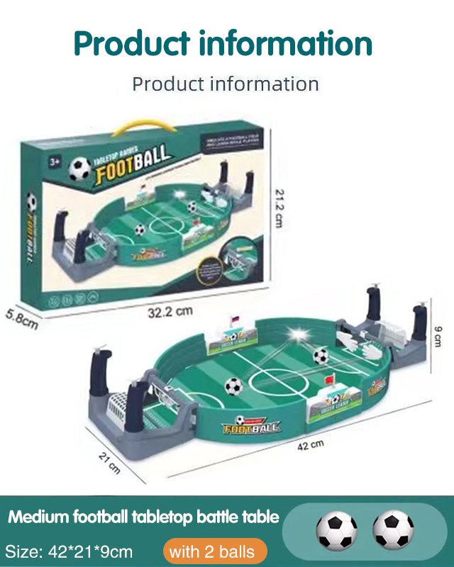 ⚽Soccer table two-player interactive game toys