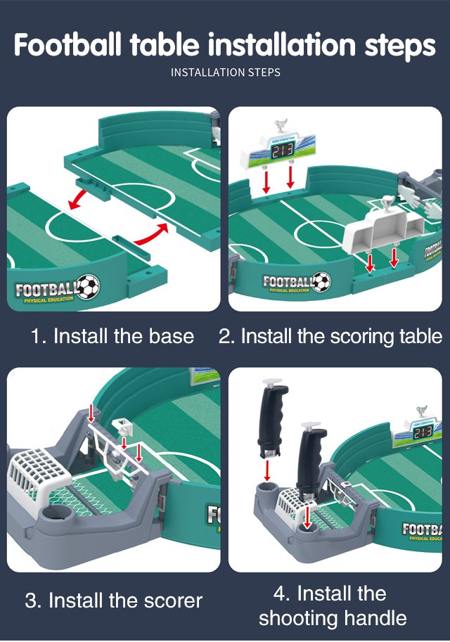 ⚽Soccer table two-player interactive game toys