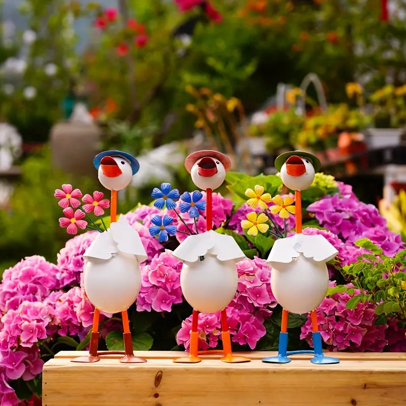 🦆Wrought Iron Duck Garden Ornaments