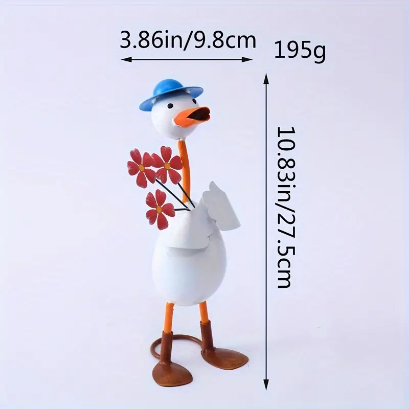 🦆Wrought Iron Duck Garden Ornaments