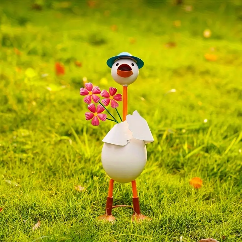 🦆Wrought Iron Duck Garden Ornaments