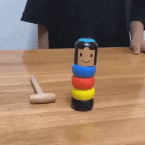 🔥The Magic Wooden Man Who Can't Be Broken Up