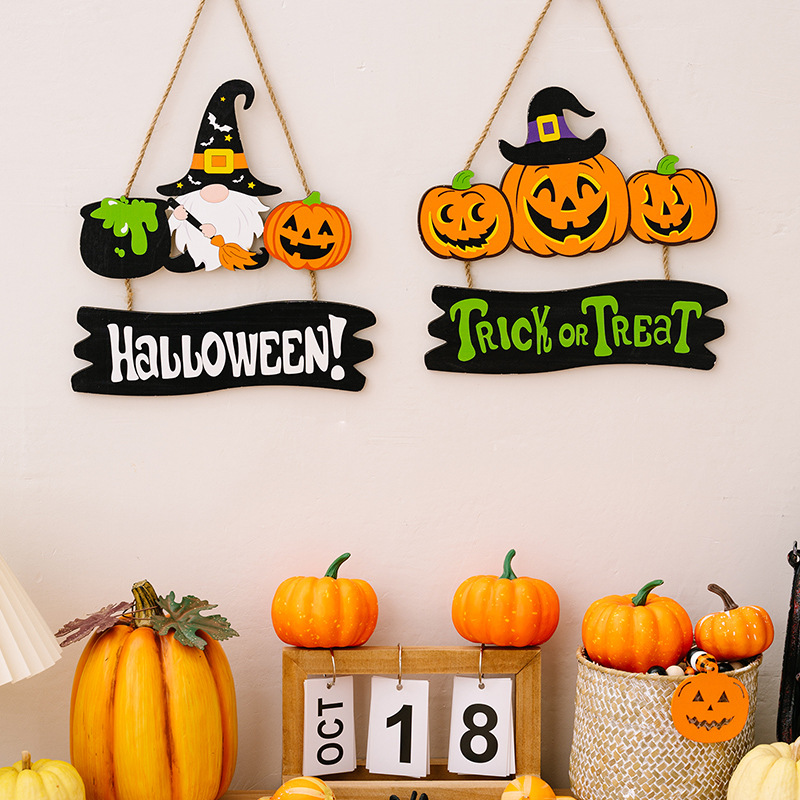 🎃Halloween doorplate pendant decoration