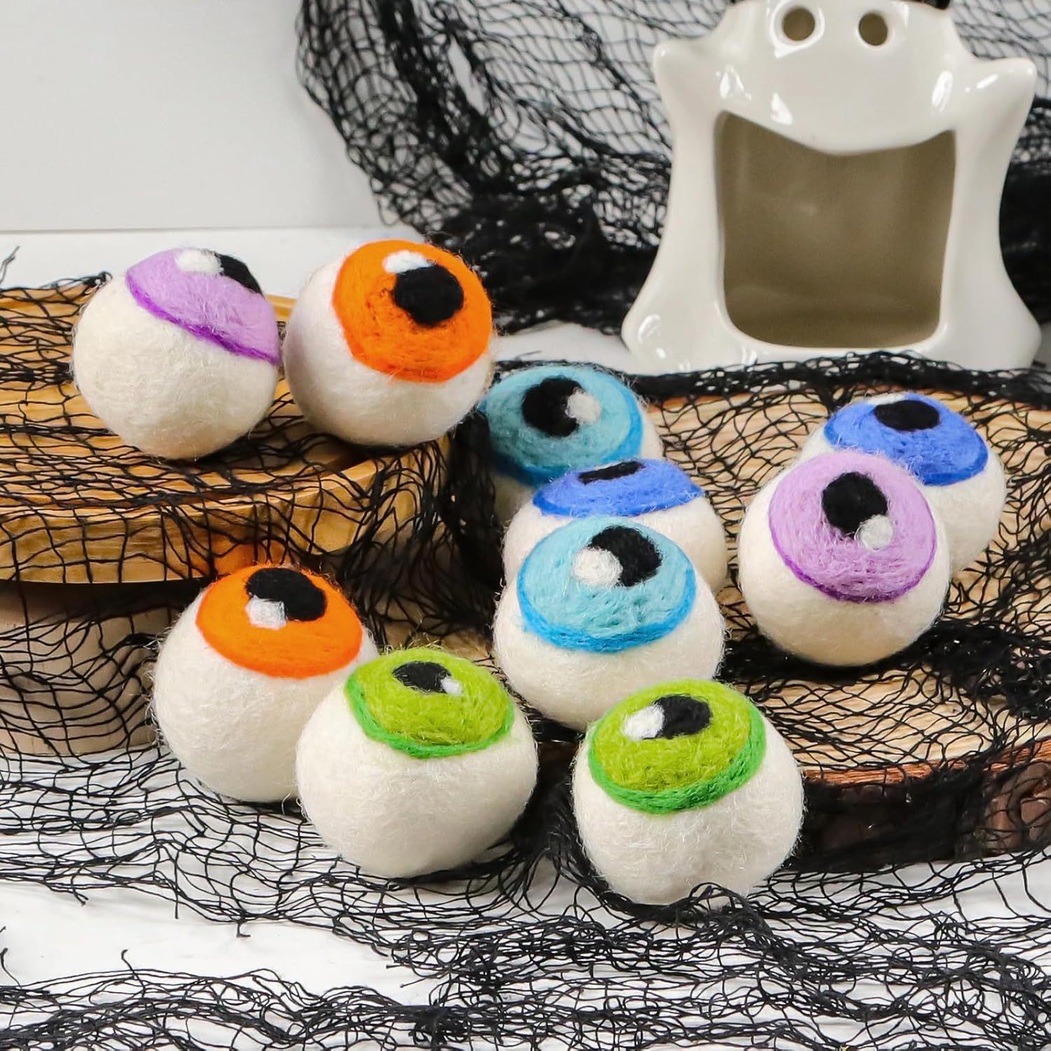 👻Felt Eyeballs- Halloween Monster Eyes