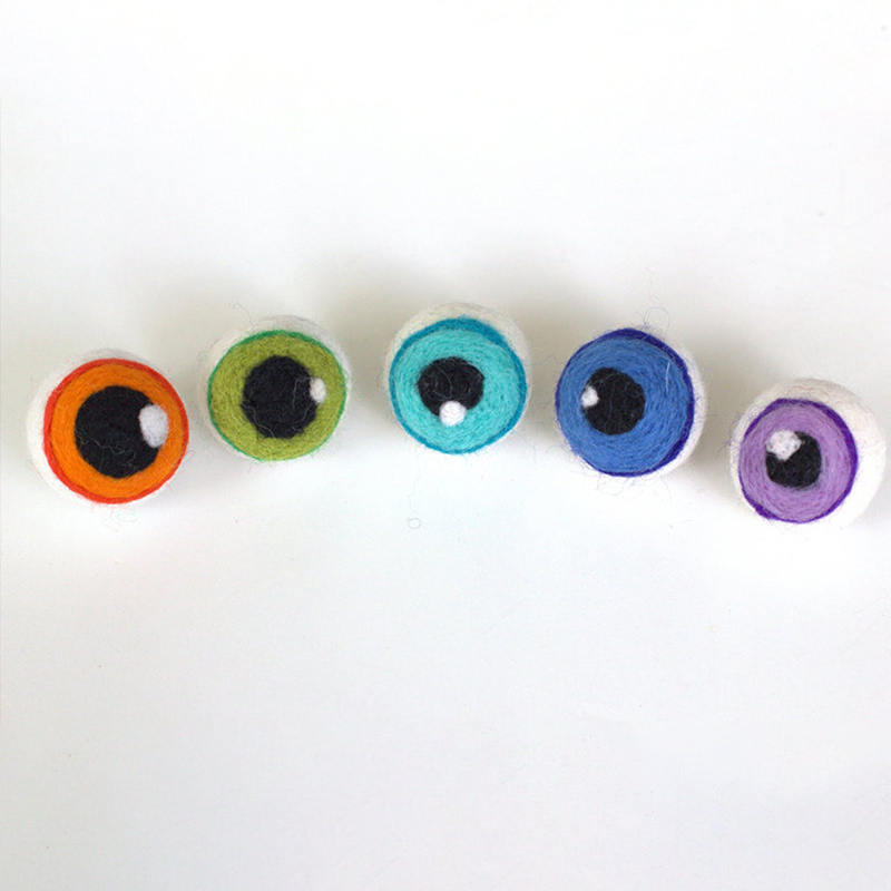 👻Felt Eyeballs- Halloween Monster Eyes