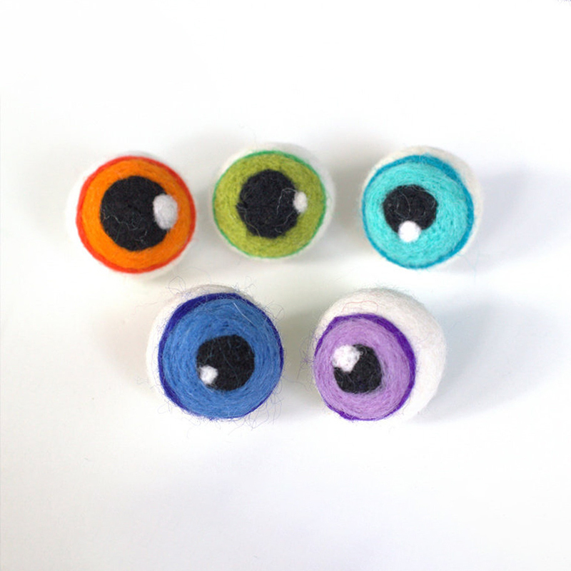 👻Felt Eyeballs- Halloween Monster Eyes