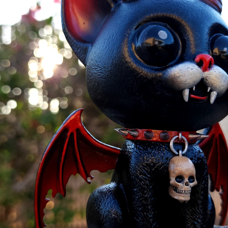 🐱Cute Nether Cat Statue Garden Decoration