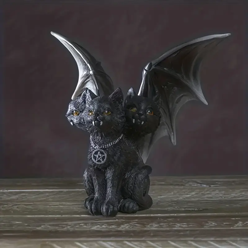 🐱Cute Nether Cat Statue Garden Decoration