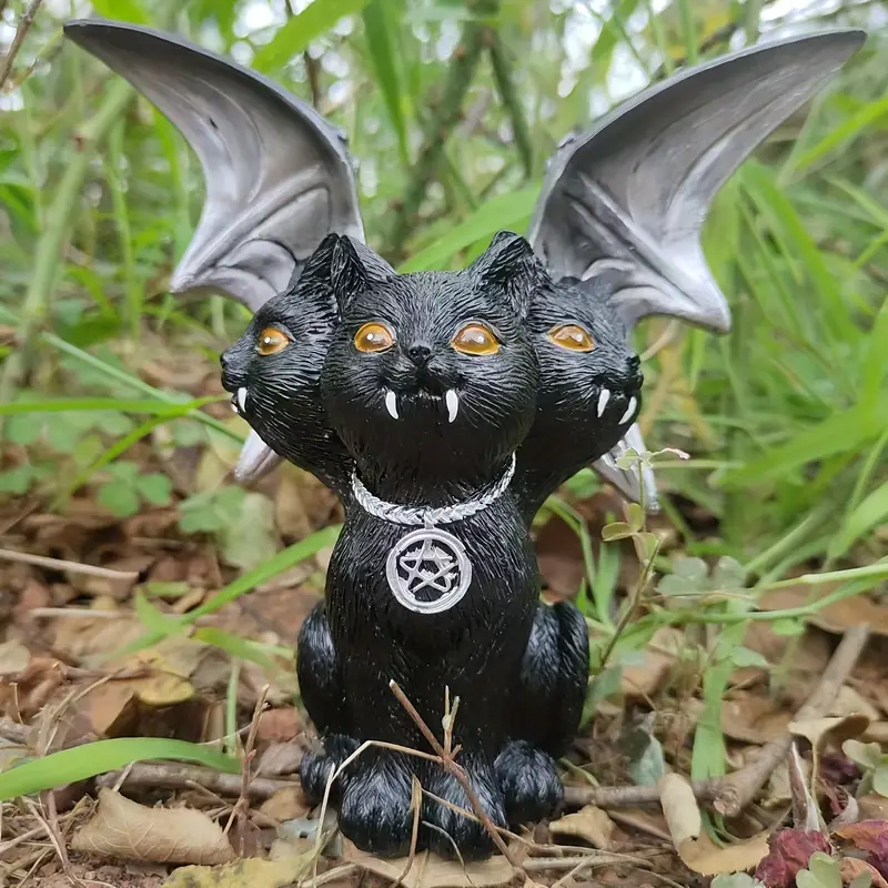 🐱Cute Nether Cat Statue Garden Decoration