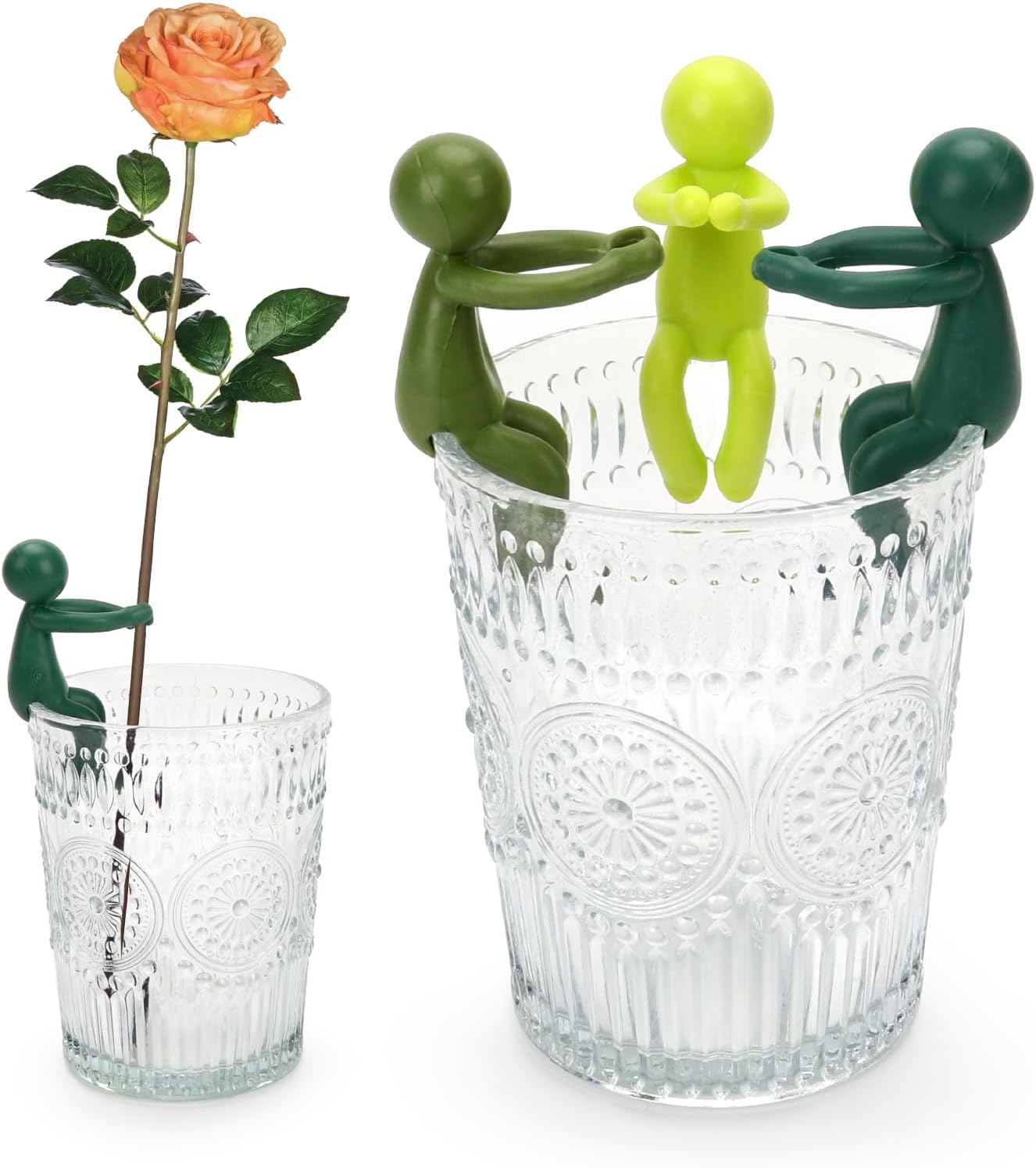 🌱Cute little man Plant Stand Set Of 3 PCS