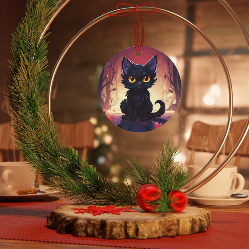 Psycho Skull Skeleton Halloween Ornament for Mini Tree Decoration