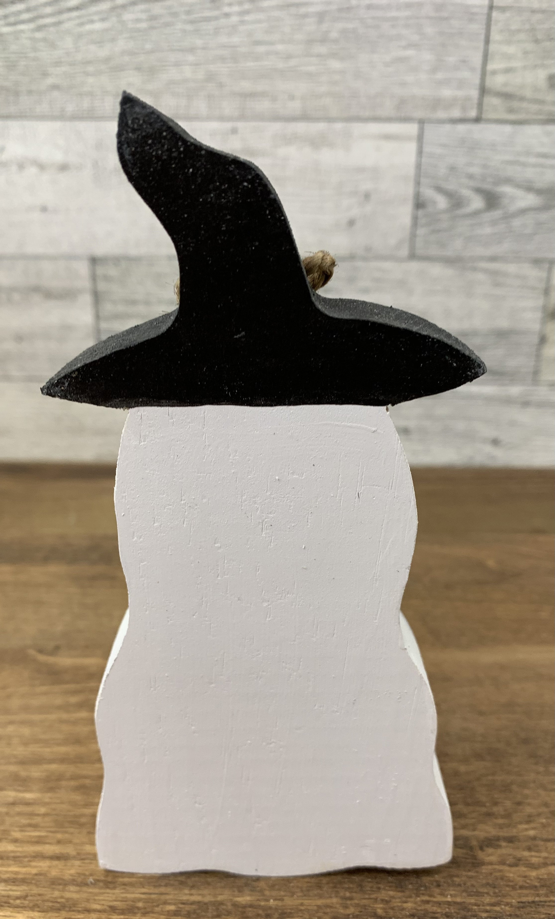 👻🐱Wooden Ghost Cat Figurine