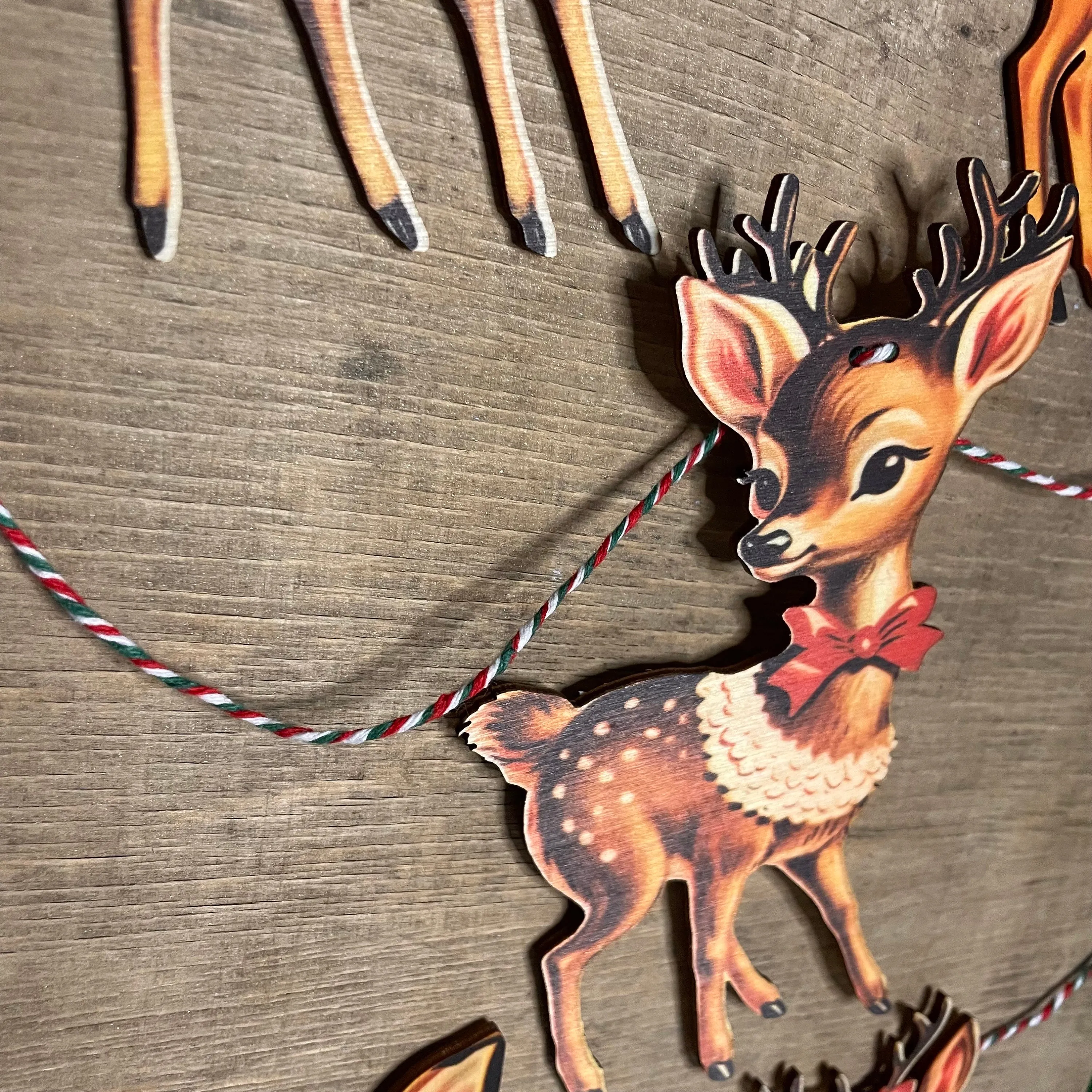 🎄Christmas Vintage Bunting