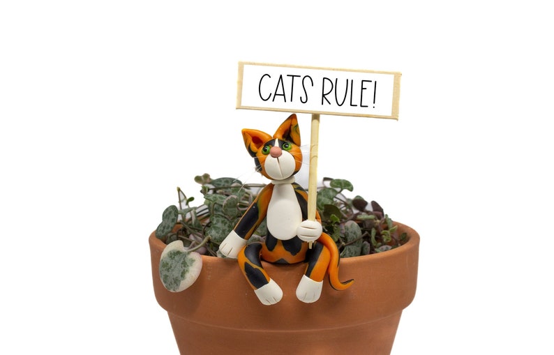 🐱Cat Potted Plant Caretaker