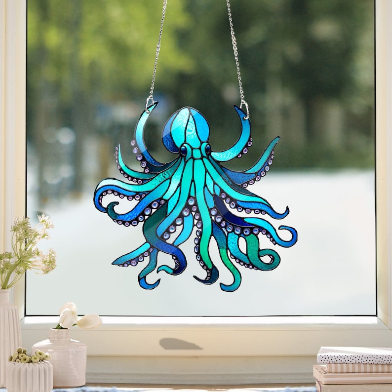 🐢Ocean Themed Window Hangings
