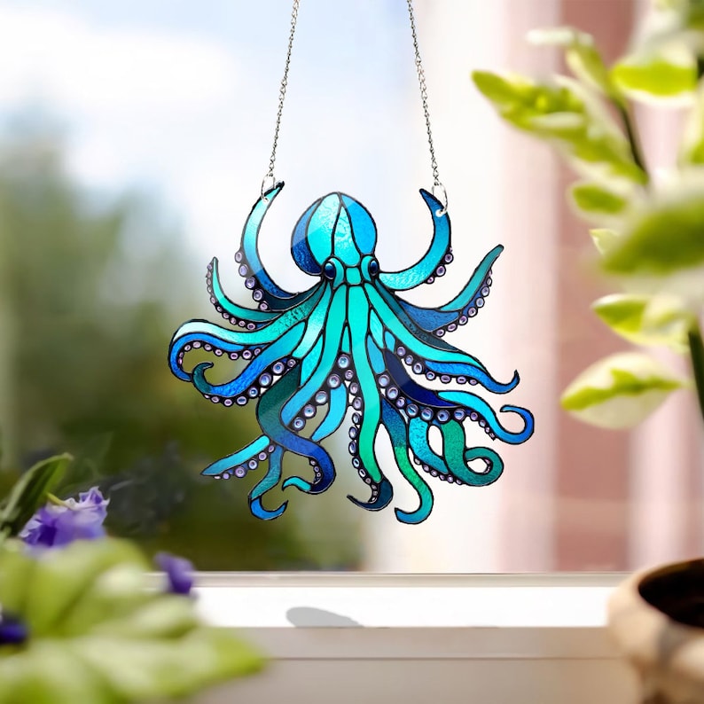 🐢Ocean Themed Window Hangings