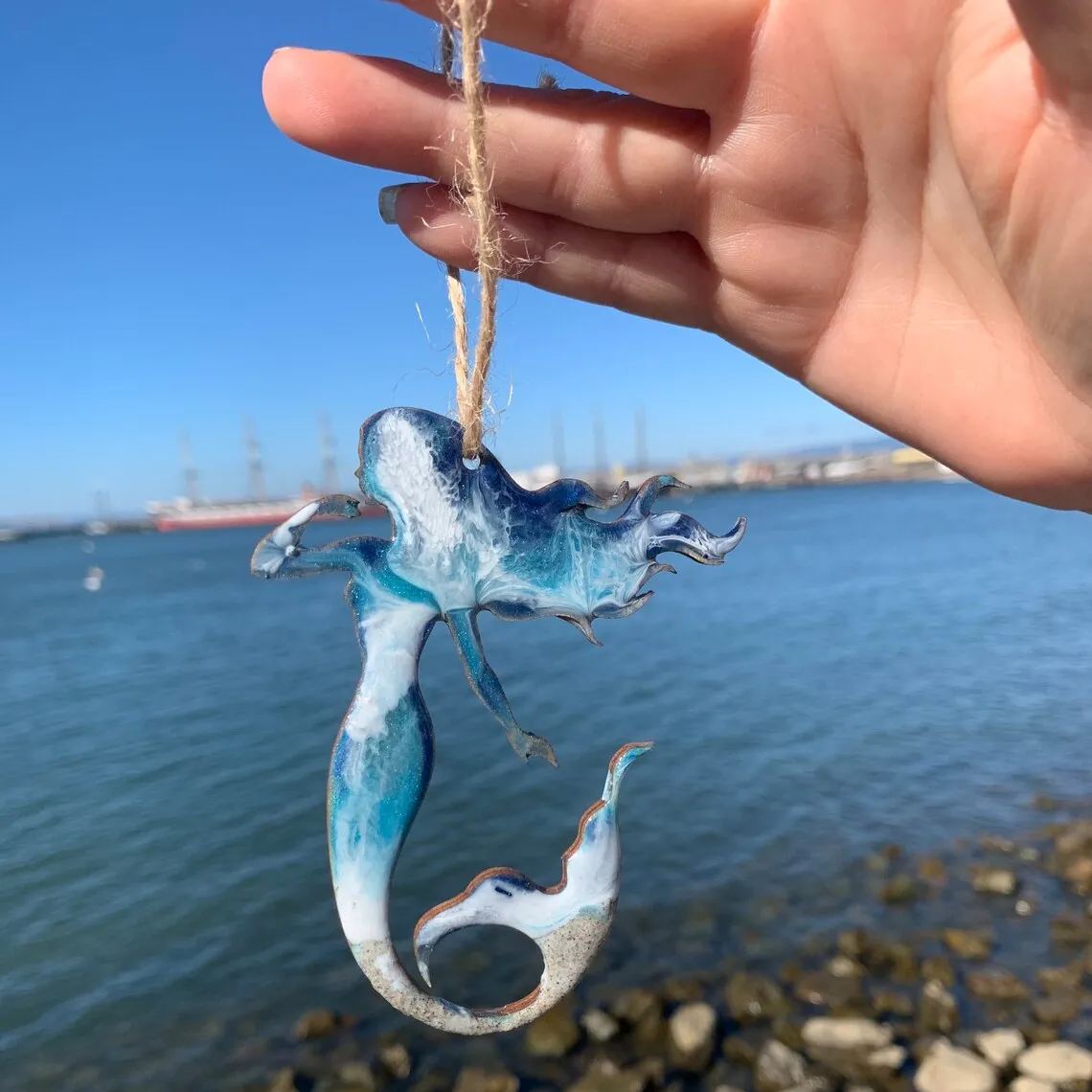 🌊Vivid Ocean Hanging Ornament