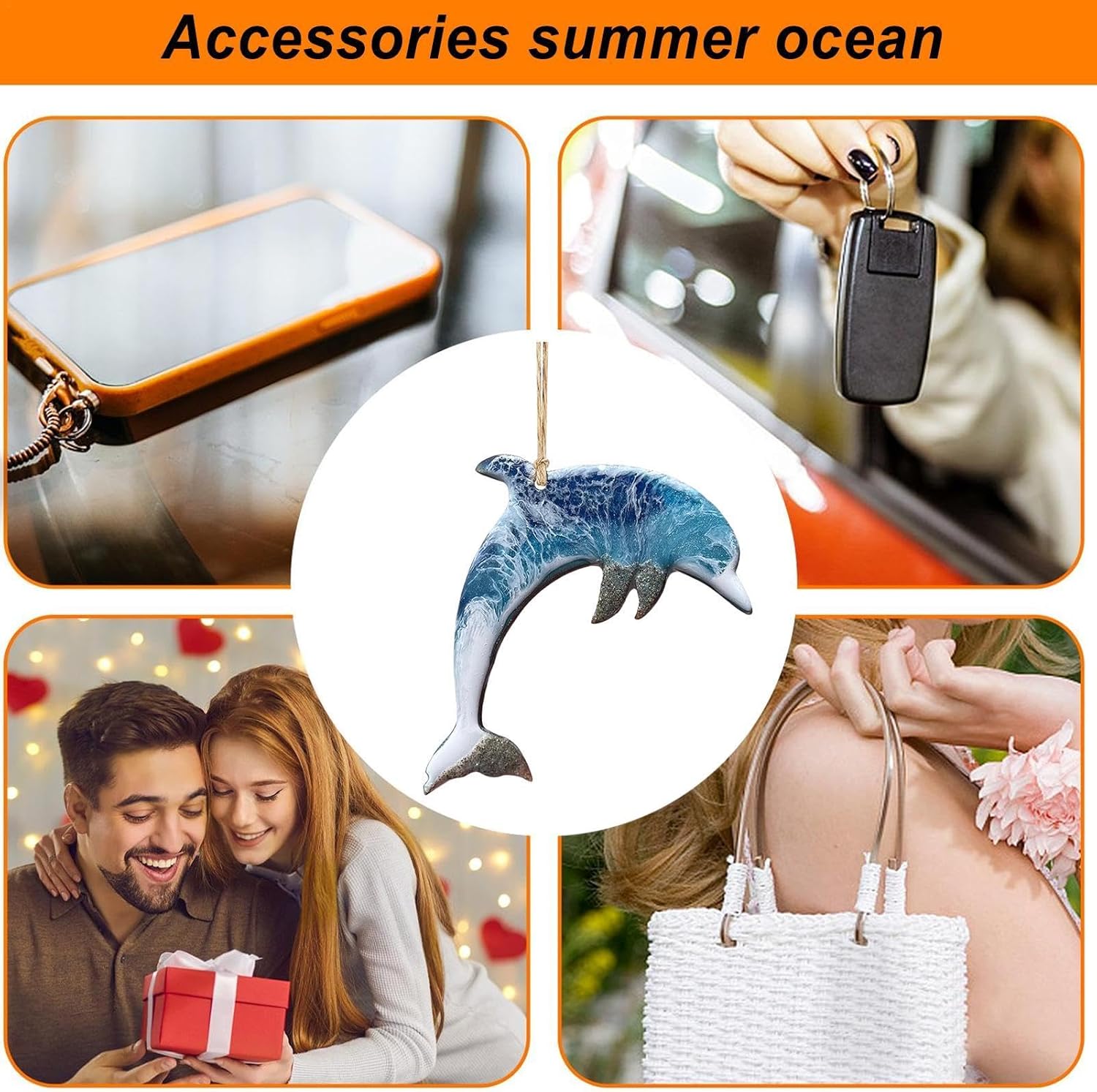 🌊Vivid Ocean Hanging Ornament