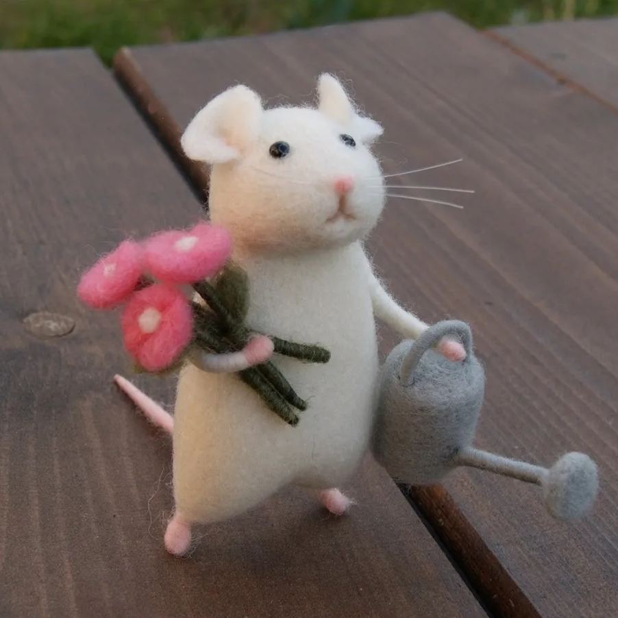 🐭Halloween Mouse With A Pumpkin🎁Great Gift